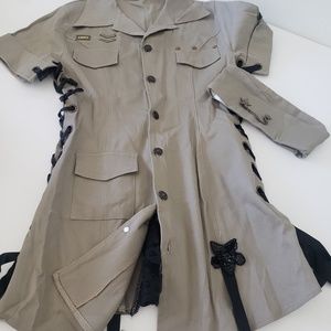 Halloween USO dress with garters